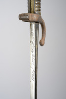 Archived Images\S_numbers\S1-S500\S277.1.02.jpg; S277.1-2; French 'Chassepot' bayonet; bayonet, sword